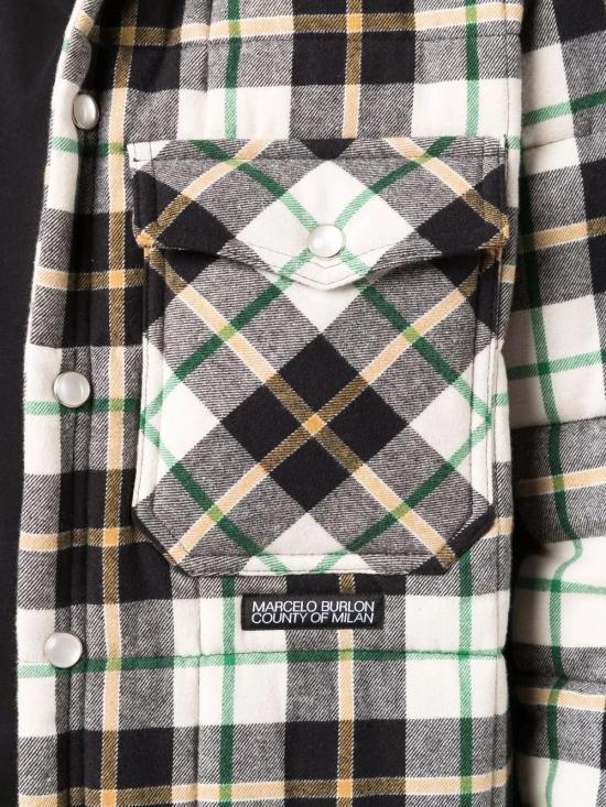  마르셀로 불론 긴팔 셔츠 CMEA160 F21FAB0010410 GREEN - MARCELO BURLON