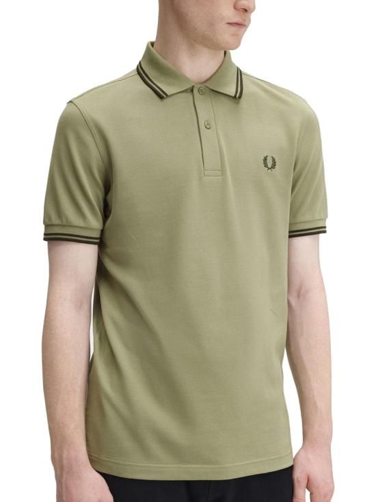 25SS 프레드페리 폴로 티셔츠 FPM360054 Y64 GREEN - FRED PERRY