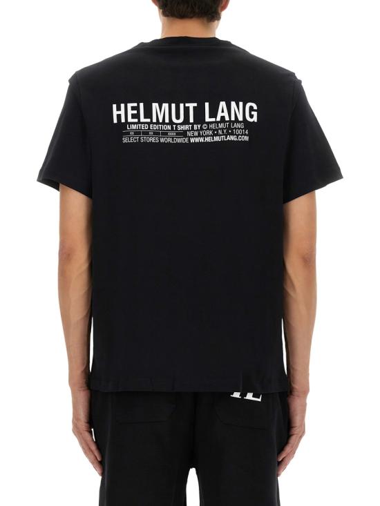 25FW 헬무트랭 반팔 티셔츠 P04HM507 001 BLACK - HELMUT LANG