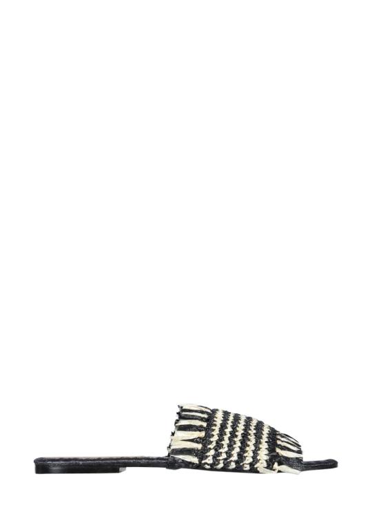  드 시에나 샌들 144 DS445OWHTBLK MULTICOLOUR