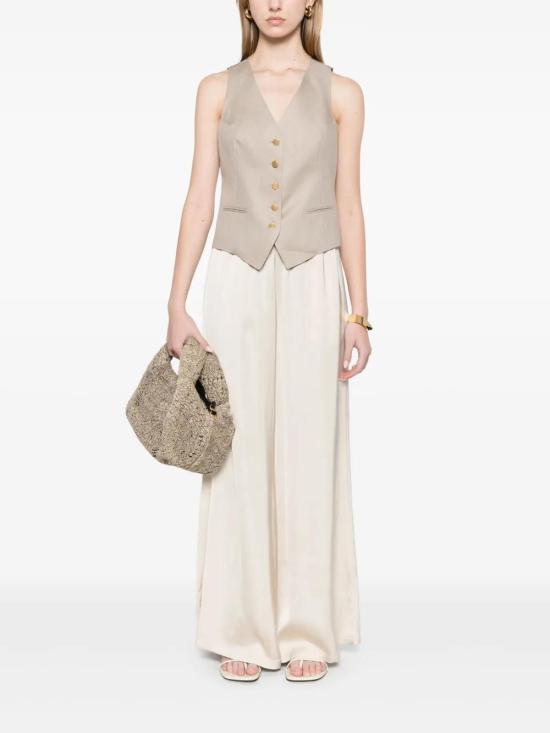 25SS 파비아나 필리피 스트레이트 팬츠 PAD265F291D6231259 GREIGE - FABIANA FILIPPI