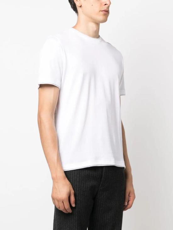  일레븐티 반팔 티셔츠 X75TSHH04TES0H0770113 BIANCO GRIGIO - ELEVENTY
