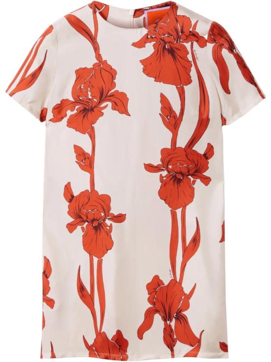 25SS 라 더블제이 숏 원피스 DRE0159SIL001IRS04 OR03 WHITE