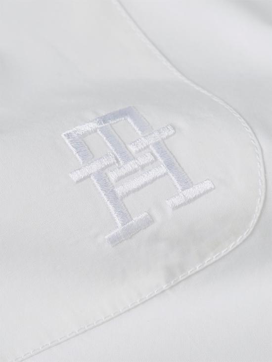  타미힐피거 셔츠 WW0WW40540YCF OPTIC WHITE - TOMMY HILFIGER