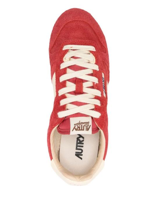 25SS 오트리 WINDSPIN 윈드스핀 스니커즈 WSLWUB08R SUEDE RED - AUTRY