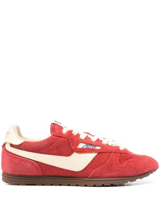25SS 오트리 WINDSPIN 윈드스핀 스니커즈 WSLWUB08R SUEDE RED