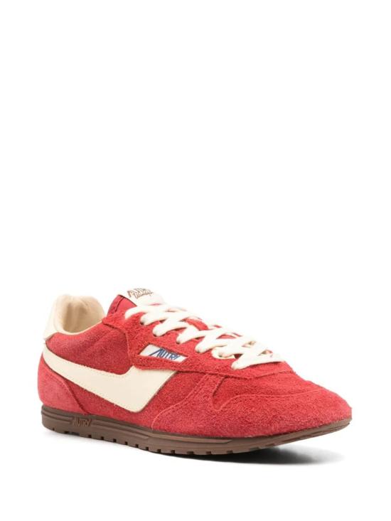 25SS 오트리 WINDSPIN 윈드스핀 스니커즈 WSLWUB08R SUEDE RED - AUTRY
