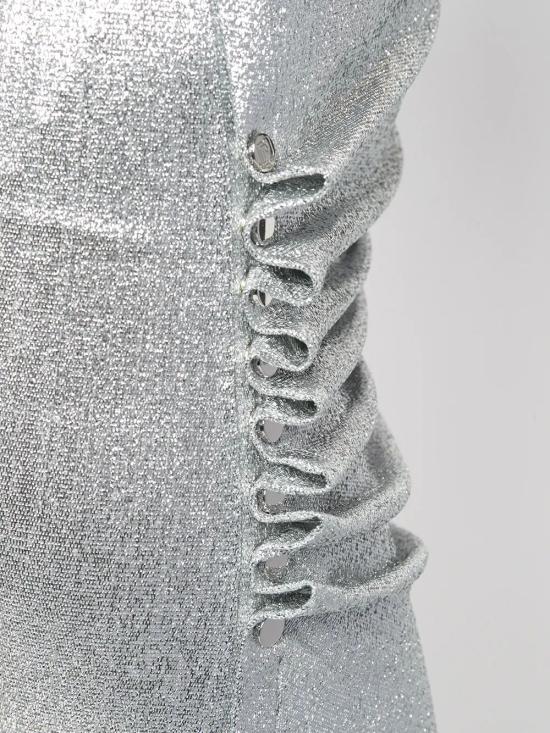 25SS 파코라반 미디 원피스 20PJRO007VI0222 P040 METALLIC - PACO RABANNE