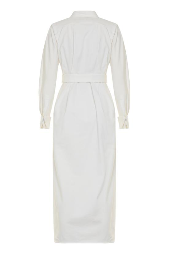 25SS 막스마라 미디 원피스 AREZZO12342511221463600001 White - MAX MARA