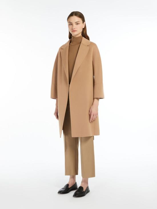 25FW 에스막스마라 ARONA 아로나 쇼트 더블 페이스 울 코트  2529016071600045 CAMEL - 'S MAX MARA