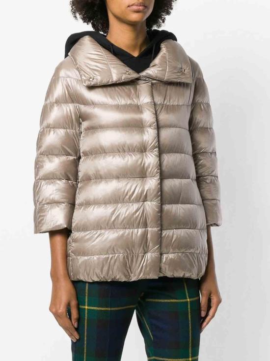 25FW 에르노 아민타 케이프 PI0043DIC12017Z2600 Grey - HERNO