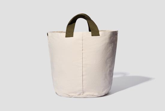 25SS 휴먼메이드 숄더백 캔버스 토트백 라지 HM29GD055 화이트 - HUMANMADE