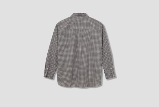 25SS 네이버후드 긴팔 셔츠 251BENH SHM04 GY - NEIGHBORHOOD