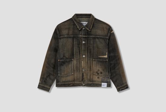 25SS 네이버후드 데님 자켓 251XBNH JKM01 BK