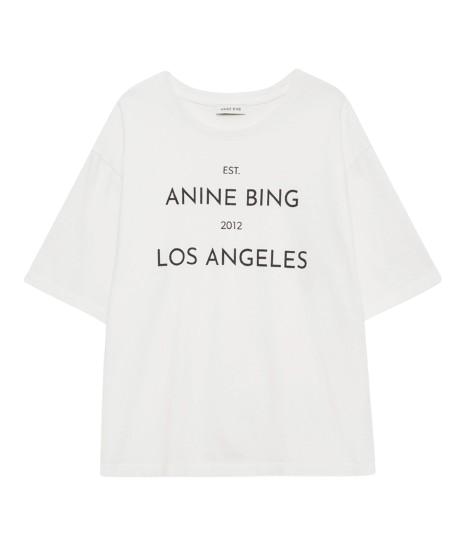 25SS 애니빙 반팔 티셔츠 A 08 11037 IVY1 White