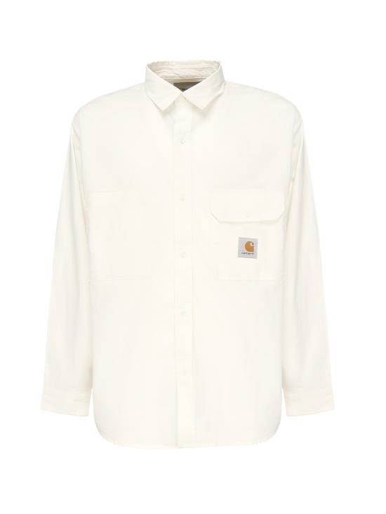 25SS 칼하트 WIP 긴팔 셔츠 I034530 D6XX White