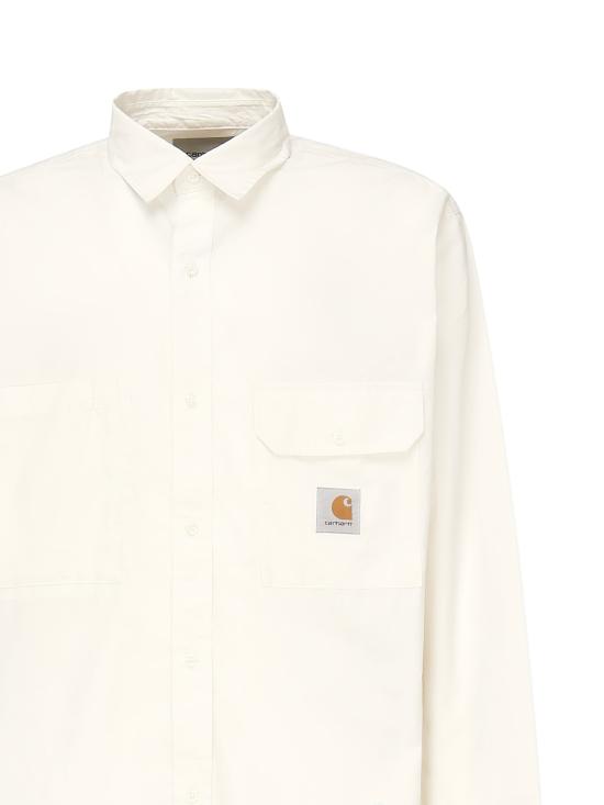 25SS 칼하트 WIP 긴팔 셔츠 I034530 D6XX White - CARHARTT WIP