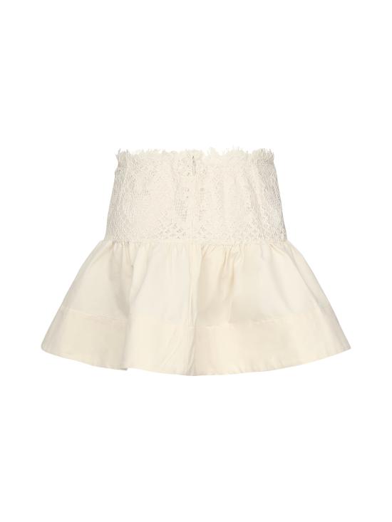 25SS 포러브앤레몬스 숏 스커트 CBS1995 CREAM White - FOR LOVE & LEMONS