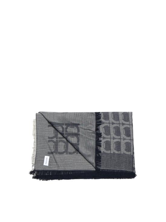 25FW 살바토레 페라가모 머플러/스카프 520142 785242003 Grey - SALVATORE FERRAGAMO