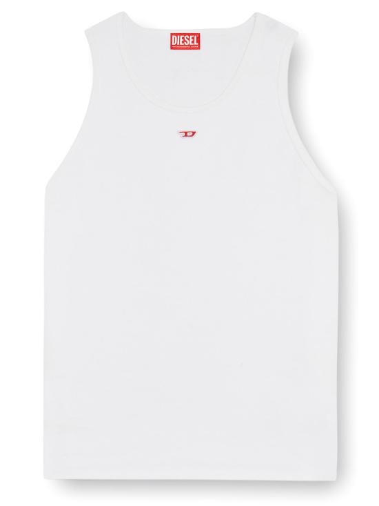 24FW 디젤 민소매 티셔츠 A040880EJAI 100 White