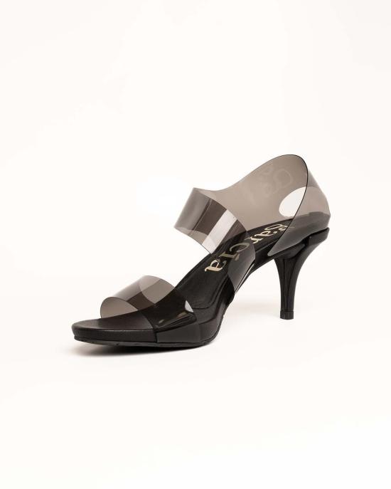  페드로 가르시아 힐/펌프스 윈다 힐 블랙 카프린 젤리 - PEDRO GARCIA
