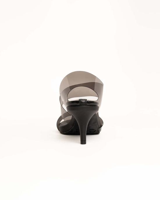  페드로 가르시아 힐/펌프스 윈다 힐 블랙 카프린 젤리 - PEDRO GARCIA