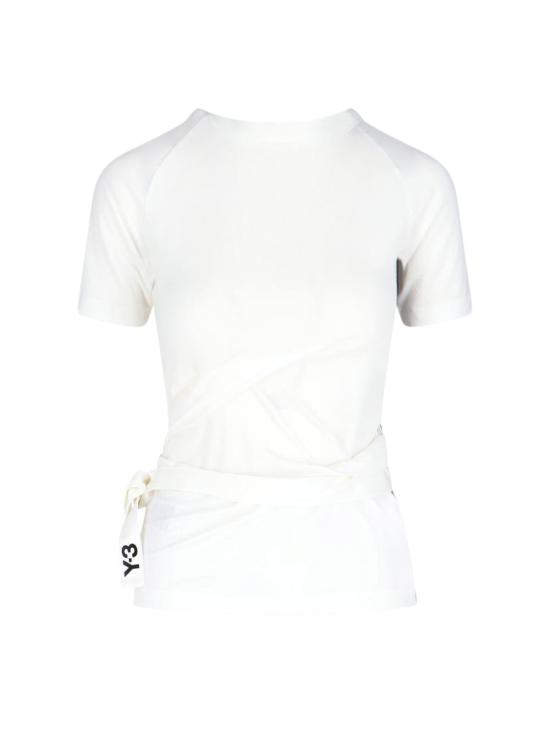 25FW 와이쓰리 반팔 티셔츠 JM7854 CWHITE