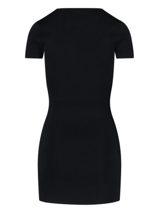 25FW 알렉산더 왕 숏 원피스 1KC3256063 001 Black - ALEXANDER WANG