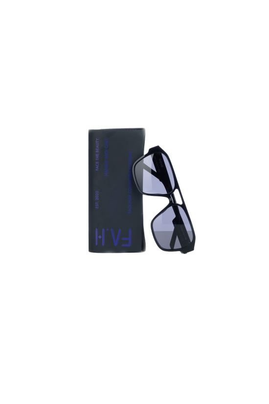 25SS 페이스 하이드 선글라스 DOPPIOPONTE ALLBLACK ALL BLACK - FACE HIDE