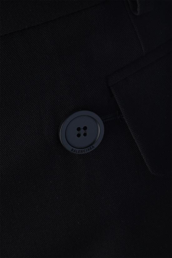 25FW 발렌시아가 숏 스커트 838765TRT01 1000 BLACK - BALENCIAGA