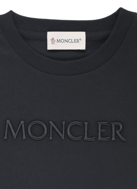 25FW [키즈] 몽클레어 티셔츠 954 8C00016 89AT9999 Black - MONCLER