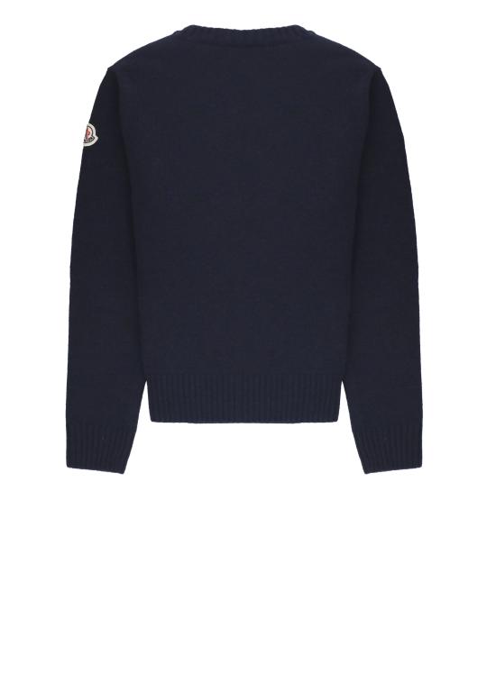 25FW [키즈] 몽클레어 트레이닝 상의 954 9C00001 M1241745 Blue - MONCLER