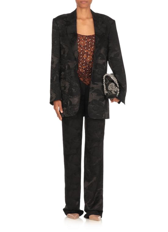 25SS 드리스 반 노튼 스트레이트 팬츠 010923 1542900 Black - DRIES VAN NOTEN