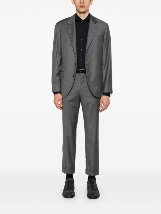 26FW 브루넬로 쿠치넬리 스프레드 칼라 경량 저지 셔츠 MH8366686C4425 - BRUNELLO CUCINELLI