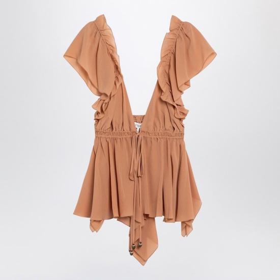 24FW 끌로에 블라우스 CH24AHT4100226W Pink