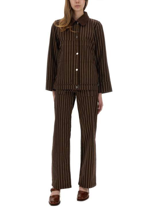 25FW 바움 운드 페르드가르텐 스트레이트 팬츠 24298 C1403 BROWN - BAUM UND PFERDGARTEN