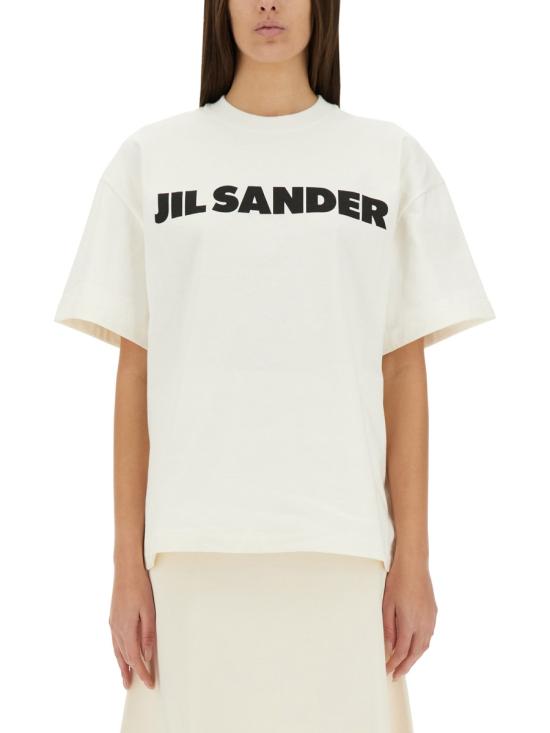  질샌더 반팔 티셔츠 J03GC0137 J45148102 WHITE - JIL SANDER