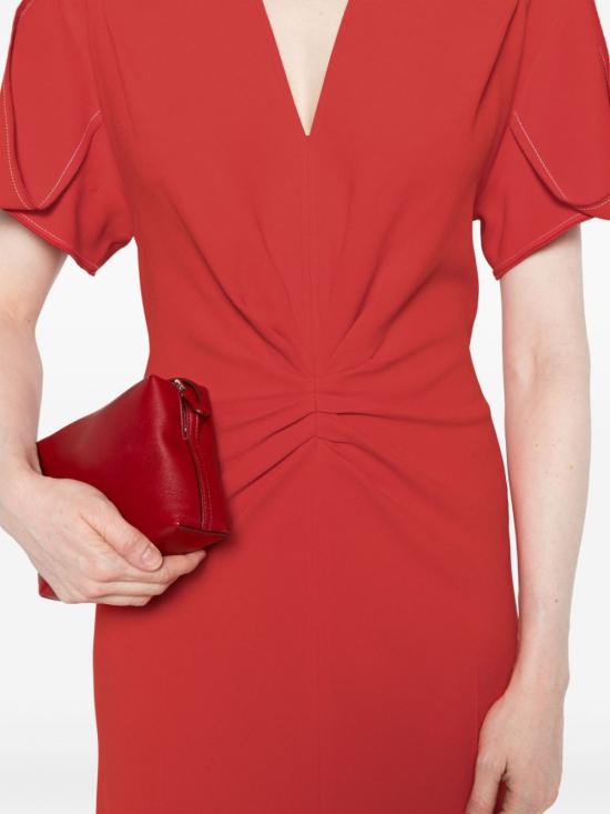 25SS 빅토리아 베컴 미디 원피스 1125WDR005195B1991 red - VICTORIA BECKHAM
