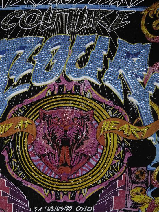 25SS 베르사체 반팔 티셔츠 78HAHC03CJ01C899 black - VERSACE