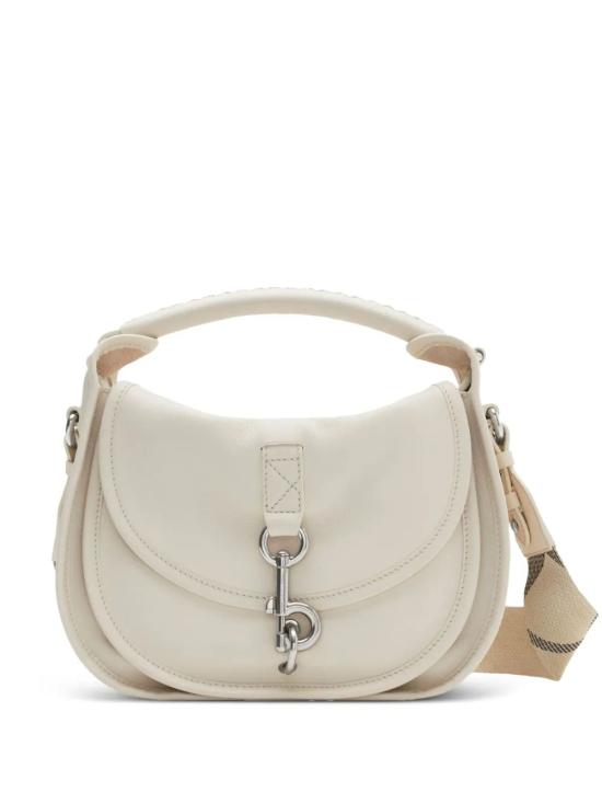 25SS 버버리 스몰 B 클립 메신저백 8108817165417B7348 White