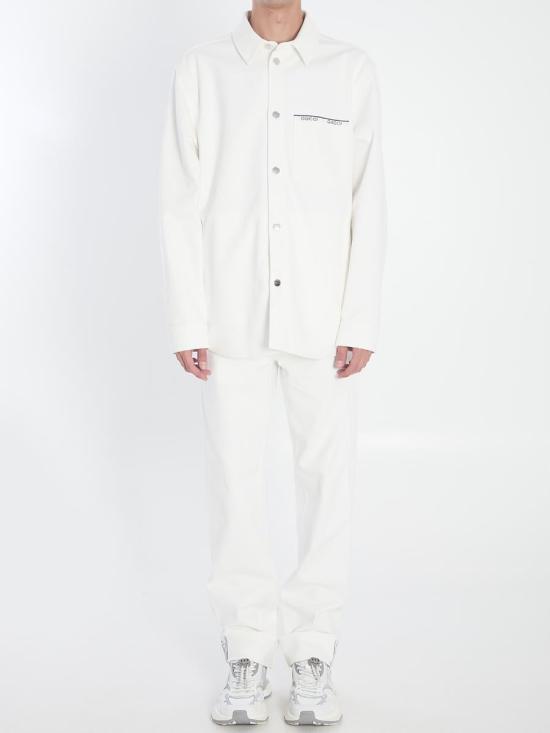 25FW 구찌 반팔 셔츠 1148421 834538 XDC6Q 9061 WHITE - GUCCI