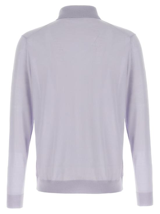 25FW 키톤 폴로 티셔츠 UMK0864K327001 BLUE - KITON