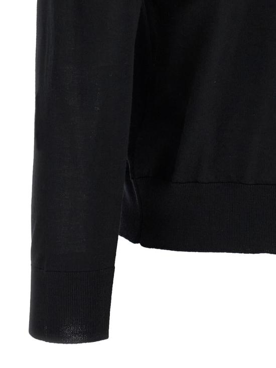 25FW 키톤 폴로 티셔츠 UMK0864K5008 Black - KITON