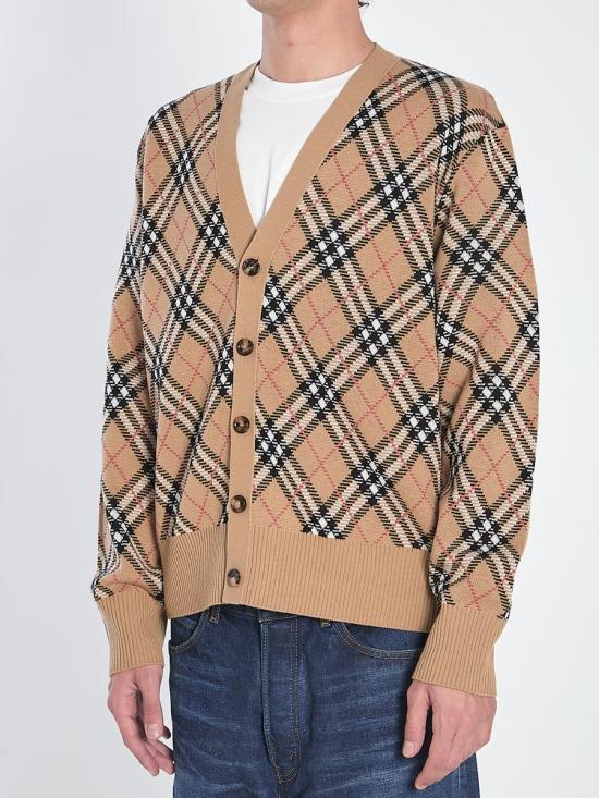 25FW 버버리 가디건 1135183 8110629 B9368 Beige - BURBERRY