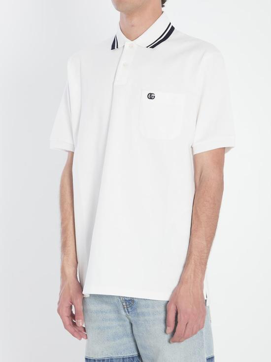 25FW 구찌 반팔 셔츠 9322849 795174 XJHHM 9000 WHITE - GUCCI