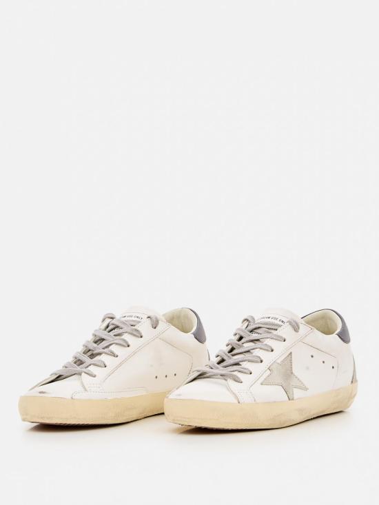 26SS 골든구스 스웨이드 스타 슈퍼스타 클래식 스니커즈 GWF00102F00611311915 White - GOLDEN GOOSE