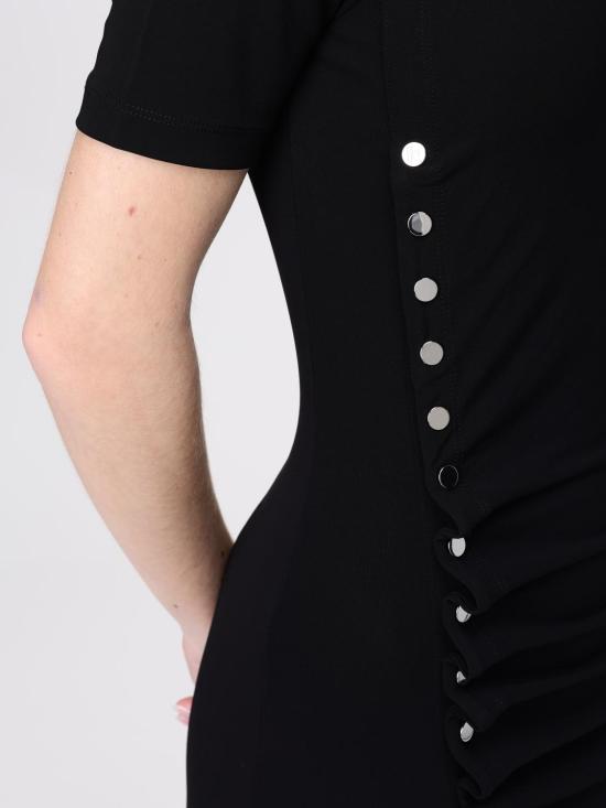 26SS 파코라반 롱 원피스 24AJRO886VI0386 P001 Black - PACO RABANNE