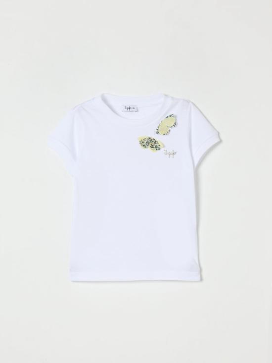 25SS [키즈] 일 구포 티셔츠 P25TS471MF001 0157 White