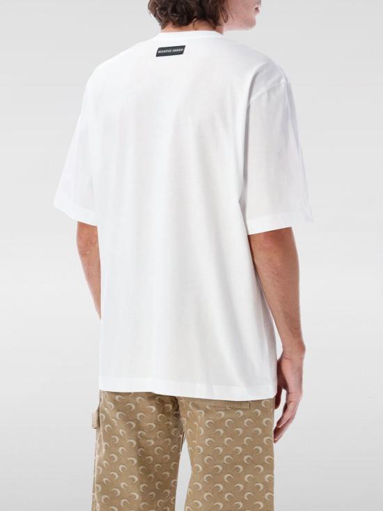 26SS 마린세르 반팔 티셔츠 MTT077ACJER0009 WH10 White - MARINE SERRE