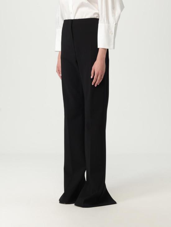 25SS 스포트막스 스트레이트 팬츠 2512131043600 002 Black - SPORTMAX